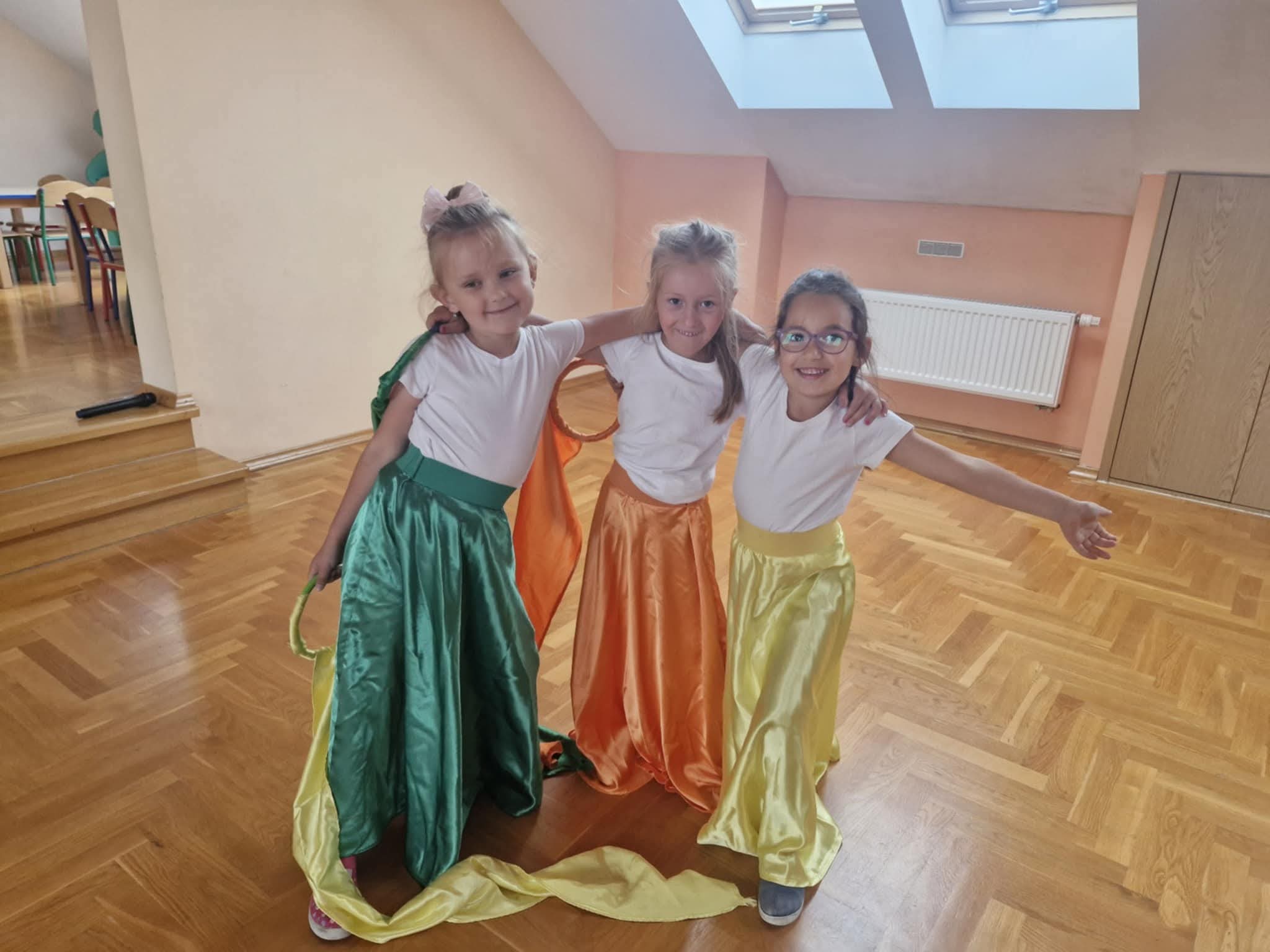 Przedszkolne cheerleaderki